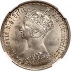 Great Britain. 'Gothic' Florin, 1871