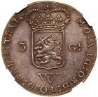 Netherlands West Indies. 3 Gulden, 1794 (Utrecht) - 2