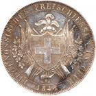 Switzerland: Graubunden. 4 Franken, 1842 - 2