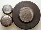 Germany. Kienast-496a. Passion Play Oberammergau, 1634-1934. Medal Hubs and Dies: