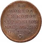 Peru. Proclamation Medal, 1840 - 2