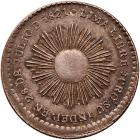 Peru. Proclamation (2 Reales) Medal, 1849