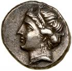 Calabria, Taras. Campano-Tarantine series. Silver Nomos (7.0 g), ca. 281-272 BC