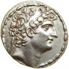 Seleukid Kingdom. Antiochos VIII Epiphanes. Silver Tetradrachm (16.6 g), sole reign, 121-97 BC