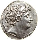 Seleukid Kingdom. Antiochos VIII Epiphanes. Silver Tetradrachm (16.4 g), sole reign, 121-97 BC