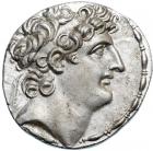 Seleukid Kingdom. Antiochos VIII Epiphanes. Silver Tetradrachm (16.5 g), sole reign, 121-97 BC