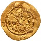 Sasanian Kingdom. Khusru I. Gold Dinar (5.04 g), AD 531-579