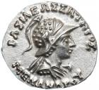 Baktrian Kingdom. Menander I. Silver Drachm (2.6 g), ca. 165/55-130 BC