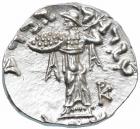 Baktrian Kingdom. Menander I. Silver Drachm (2.6 g), ca. 165/55-130 BC - 2