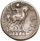 Man. Aemilius Lepidus. Silver Denarius (5.9 g), 114-113 BC - 2