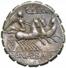 C. Naevius Balbus. Silver Denarius (4.0 g), 79 BC - 2