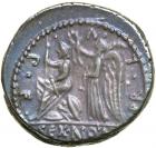 M. Nonius Sufenas. Silver Denarius (4.1 g), 57 BC - 2