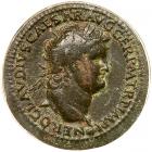 Nero. Æ Dupondius (13.4 g), AD 54-68