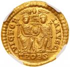 Valentinian I. Gold Solidus (4.49 g), AD 364-375 - 2