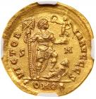 Theodosius I. Gold Solidus (4.46 g), AD 379-395 - 2