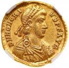 Honorius. Gold Solidus (4.36 g), AD 393-423