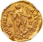 Honorius. Gold Solidus (4.36 g), AD 393-423 - 2