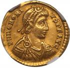 Honorius. Gold Solidus (4.40 g), AD 393-423