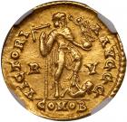 Honorius. Gold Solidus (4.40 g), AD 393-423 - 2