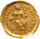 Honorius. Gold Solidus (4.46 g), AD 393-423 - 2