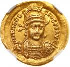 Theodosius II. Gold Solidus (4.25 g), AD 402-450