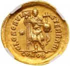 Theodosius II. Gold Solidus (4.25 g), AD 402-450 - 2