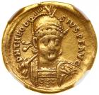 Theodosius II. Gold Solidus (4.42 g), AD 402-450