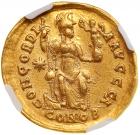 Theodosius II. Gold Solidus (4.20 g), AD 402-450 - 2