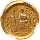 Theodosius II. Gold Solidus (4.35 g), AD 402-450 - 2