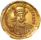 Theodosius II. Gold Solidus (4.24 g), AD 402-450