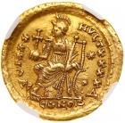 Theodosius II. Gold Solidus (4.24 g), AD 402-450 - 2