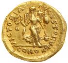 Theodosius II. Gold Tremissis (1.2 g), AD 402-450 - 2