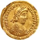 Valentinian III. Gold Solidus (4.42 g), AD 425-455