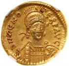 Zeno. Gold Solidus (4.45 g), second reign, AD 476-491