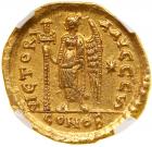 Zeno. Gold Solidus (4.45 g), second reign, AD 476-491 - 2