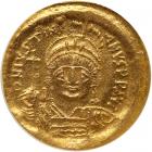 Justinian I. Gold Solidus, AD 1 August 527-14 November 565