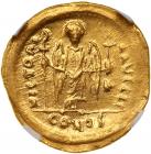 Justinian I. Gold Solidus (4.44g), AD 1 August 527-14 November 565 - 2