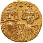 Constans II. Gold Solidus (4.4 g), 641-668