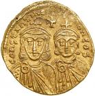 Constantine V Copronymus. Gold Solidus, AD 18 June 741- AD 14 September 775 - 2