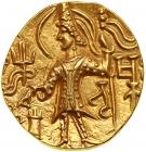 Kushan Empire. Shaka I. Gold Dinar (7.9 g), ca. AD 325-345