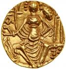 Kushan Empire. Shaka I. Gold Dinar (7.9 g), ca. AD 325-345 - 2