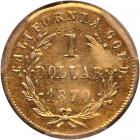 1870 Dollar Round Liberty BG-1205 High Rarity 4 - 2