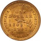 1903 Louisiana Purchase-Jefferson Dollar - 2