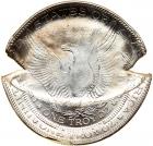 N/D 1 Oz. Silver Round Morgan Dollar Design Broadstruck Error - 2