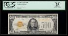 1928, $500 Gold Certificate. PCGS Very Fine 25 Apparent