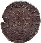 1652 Massachusetts Oak Tree Shilling Noe-1