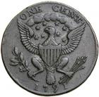 1791 Washington Cent with Small Eagle Reverse Breen-1217 F15 - 2