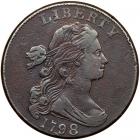 1798 S-165 R4 Large 8, Style II Hair F15