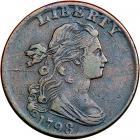 1798 S-181 R3 Small 8, Style II Hair VF20