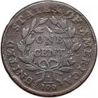 1800/798 NC-6 R6+ Overdate 800 over 798, Style I Hair G5+ - 2